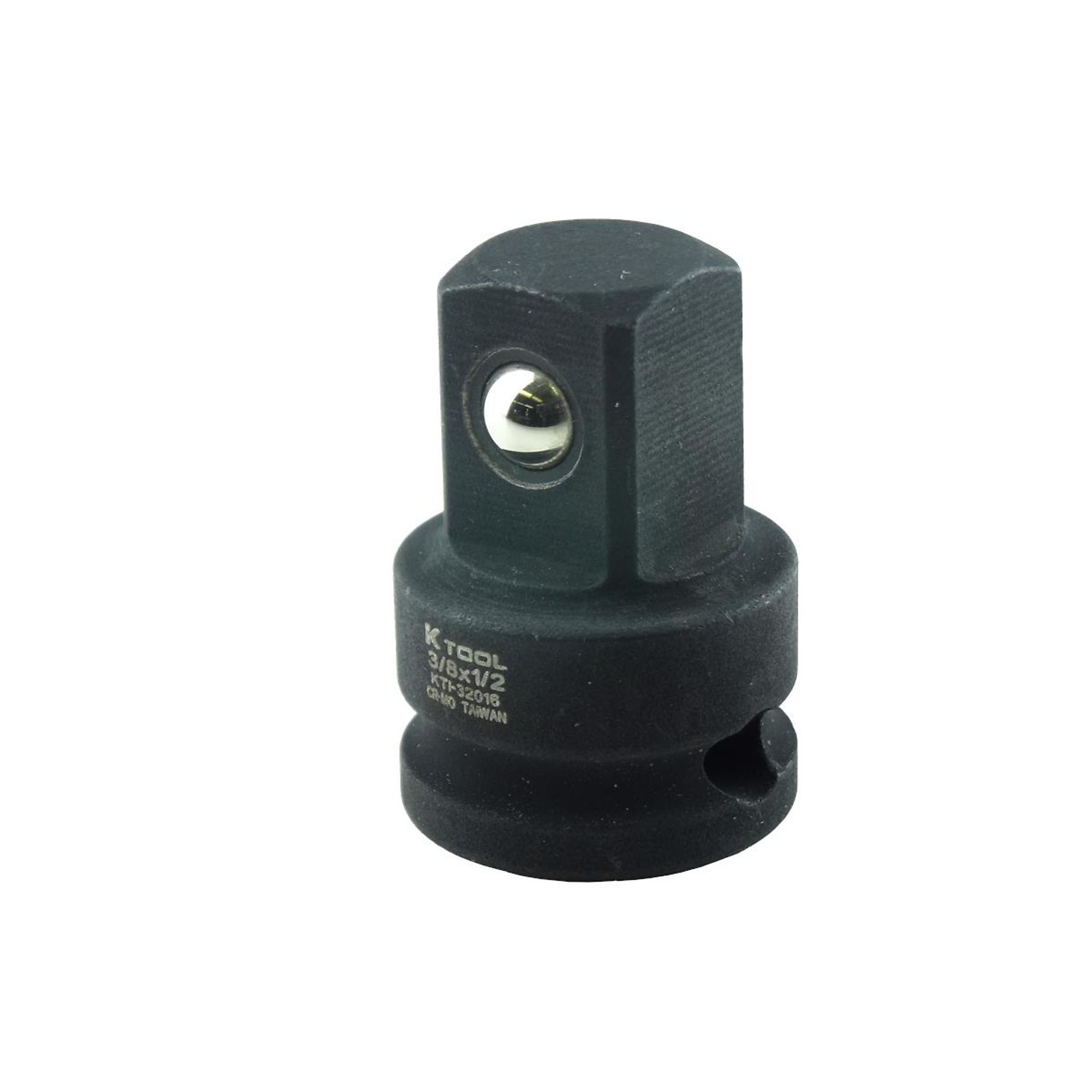 K Tool International Impact Socket Adapter — 3/8in. Female to 1/2in. Male, Chrome Moly Steel, Model# KTI32016